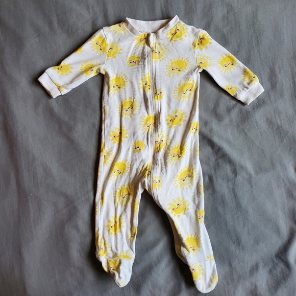 Sunshine 3-6 Month Baby Footie Sleeper - Picture 1 of 3